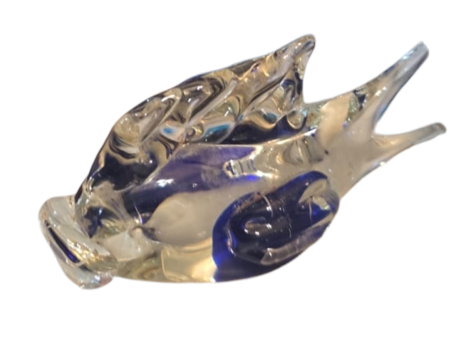 Belíssima escultura de peixe de  Murano