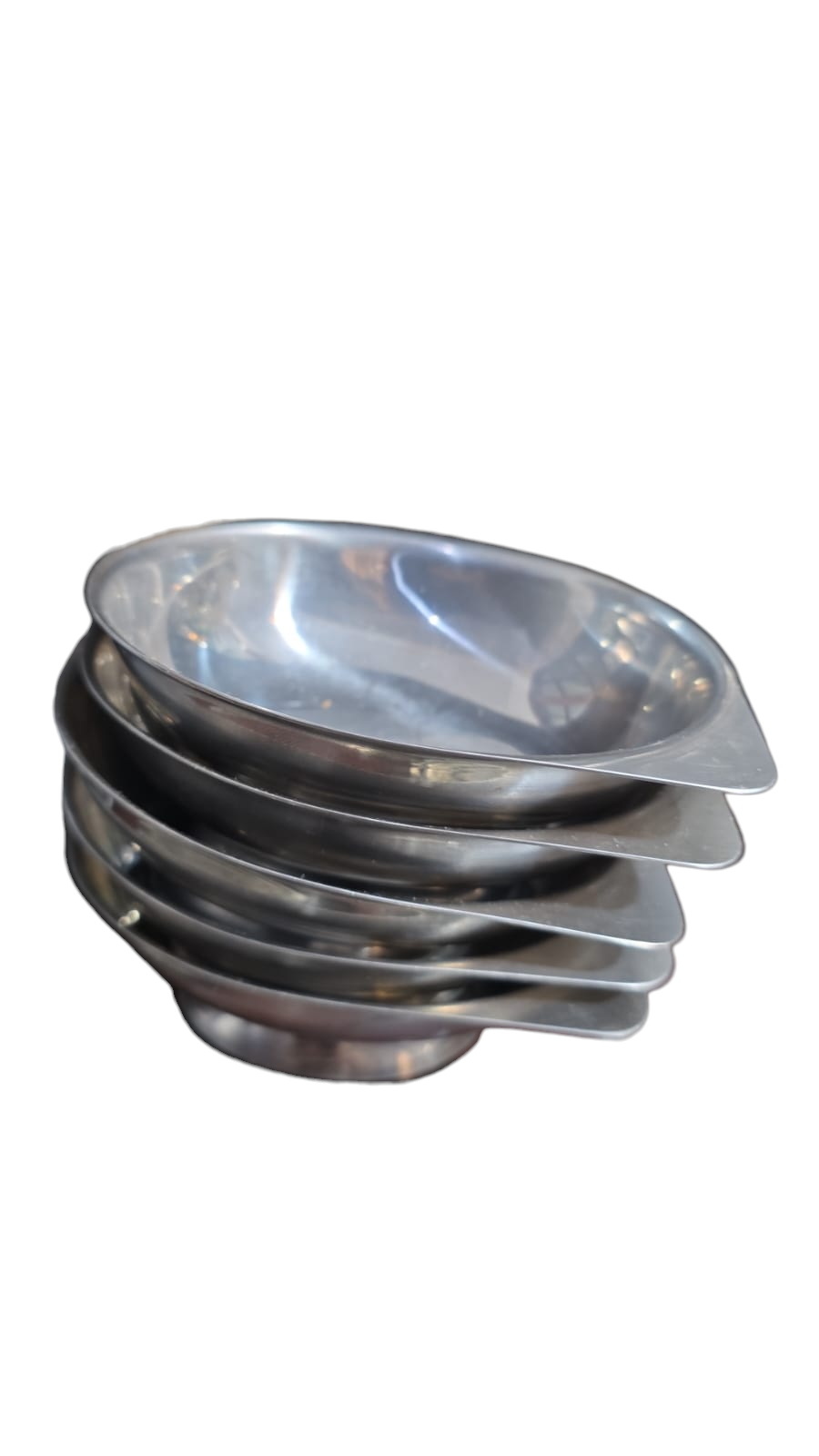 Potes de sobremesa Gazola inox