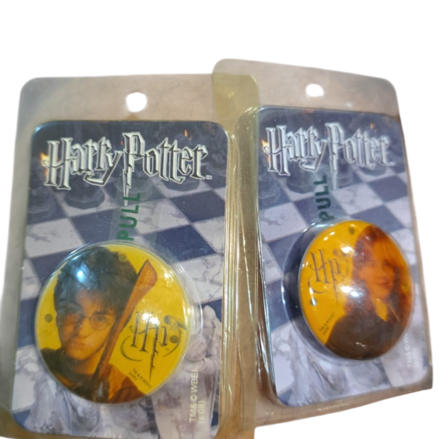 Par de broches Harry Potter, lacrados