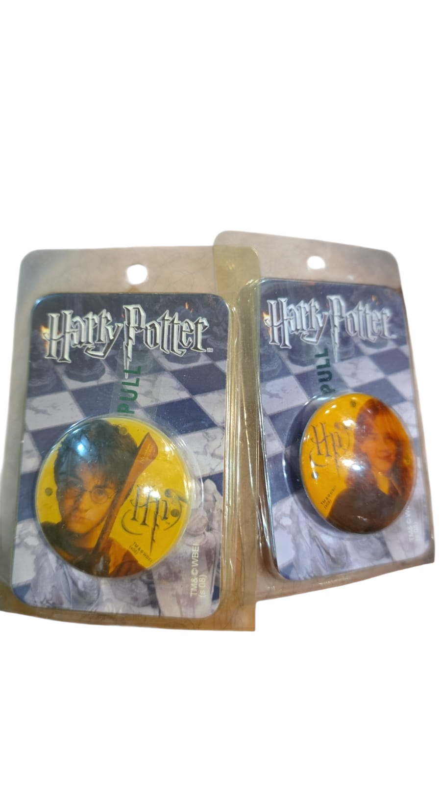 Par de broches Harry Potter, lacrados