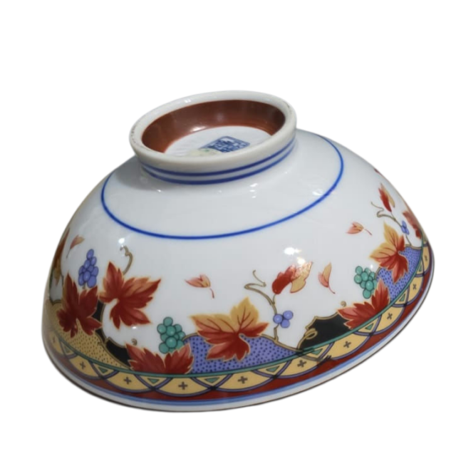 Lindo bowl de porcelana japonesa, belíssima arte