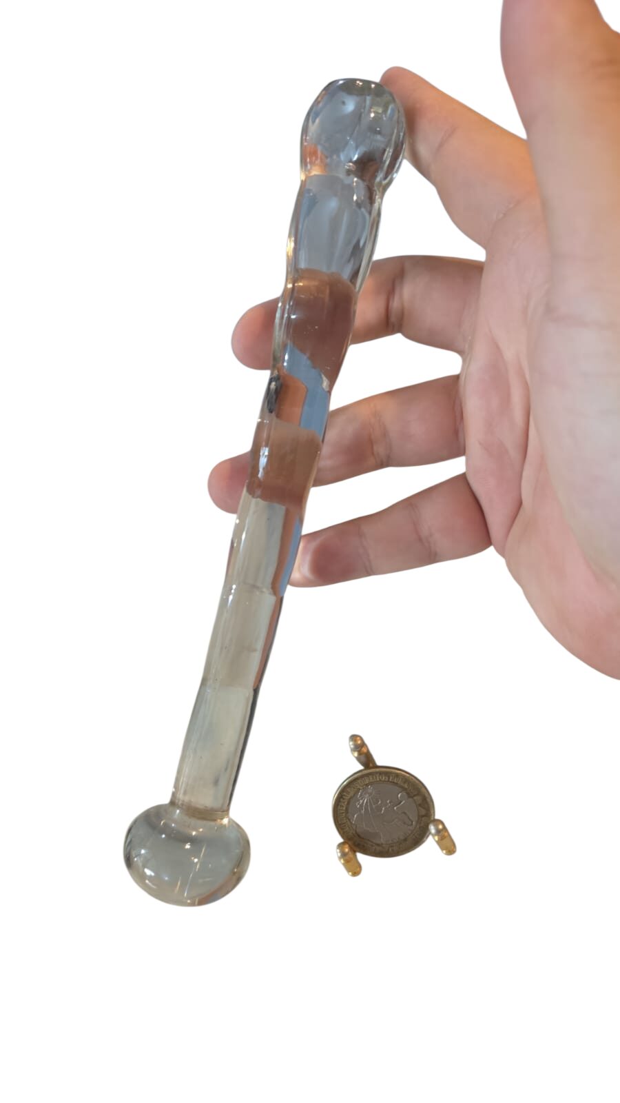 Antigo socador de vidro