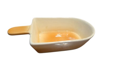 Antigo pote para sorvete de louça