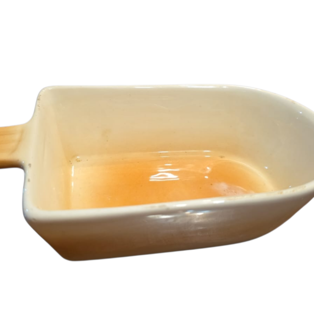 Antigo pote para sorvete de louça