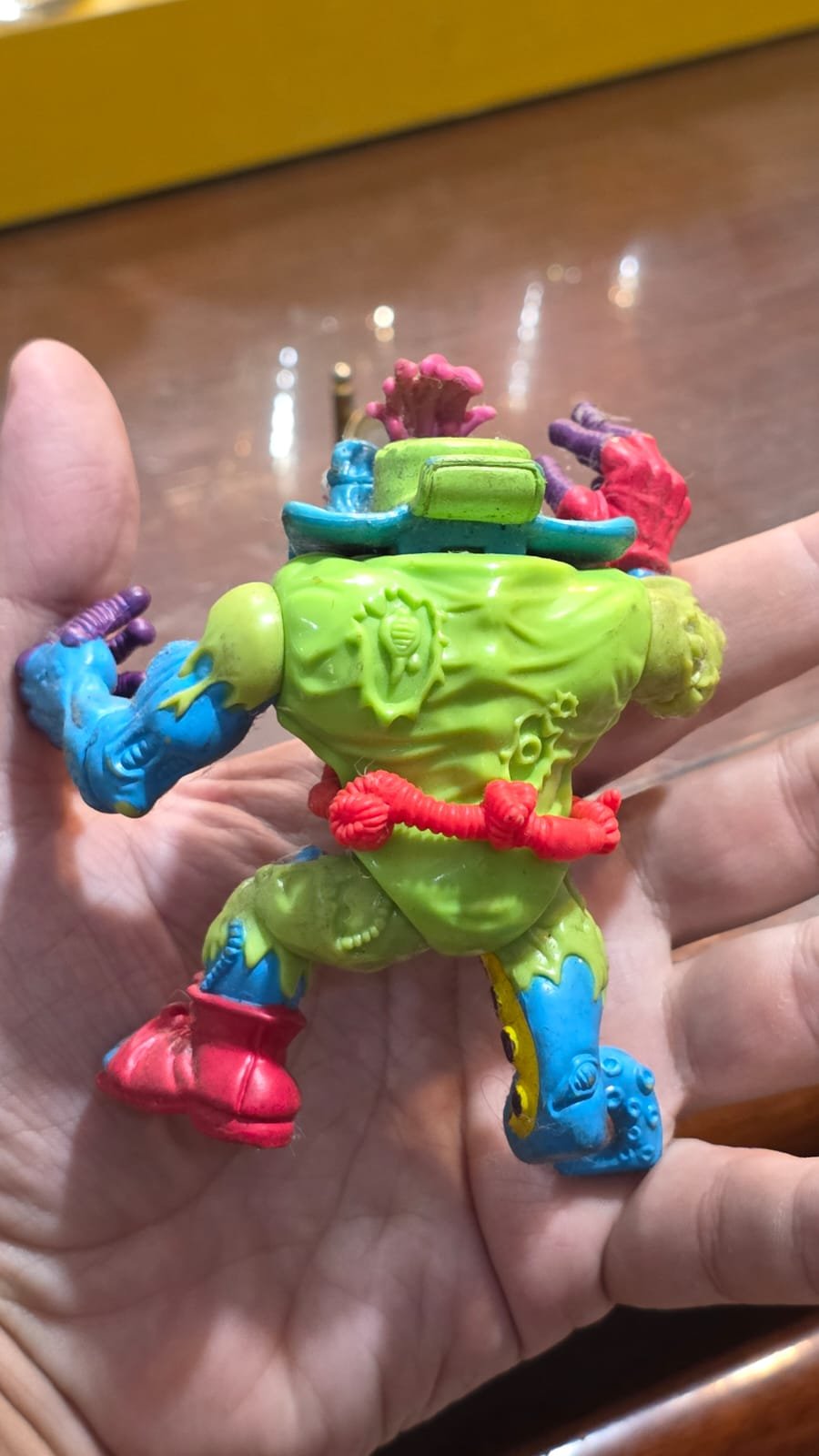 Figura de ação colecionável do personagem Wyrm da franquia Tartarugas Ninja - Imagem 3