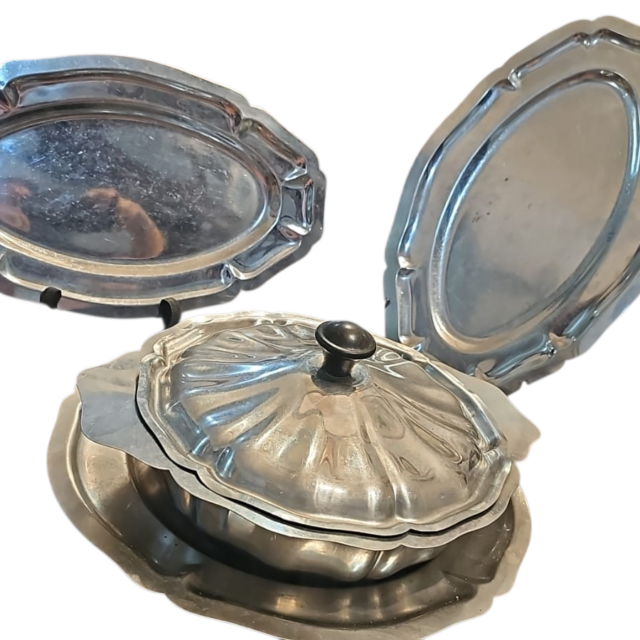 Antigo conjunto inox