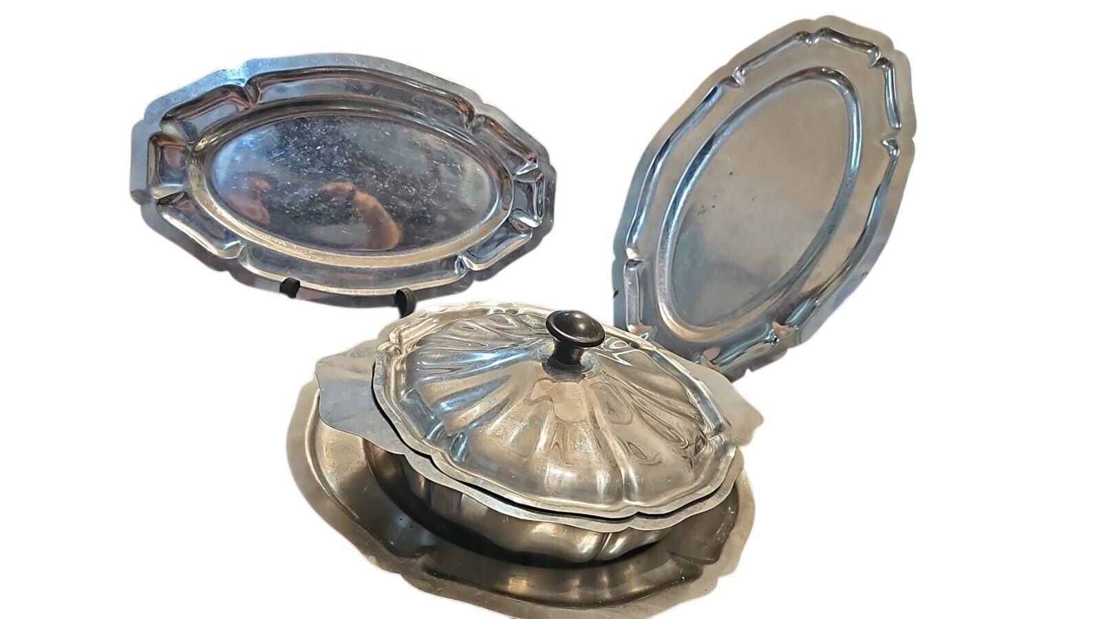 Antigo conjunto inox