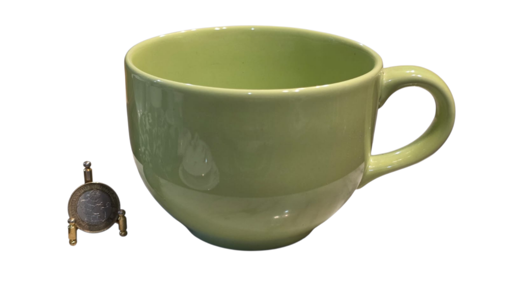 Caneca Bowl em Porcelana