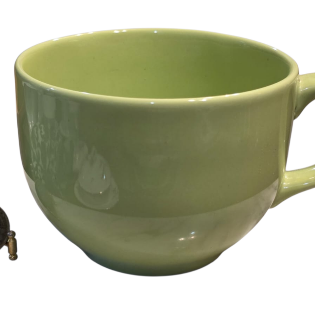 Caneca Bowl em Porcelana