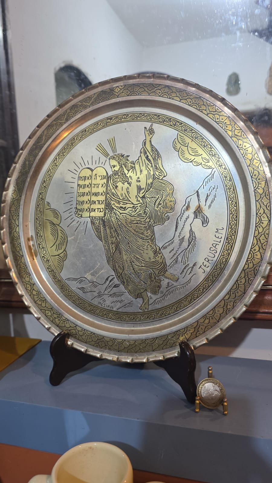 Belíssima medalhão de Jerusalém - Imagem 2