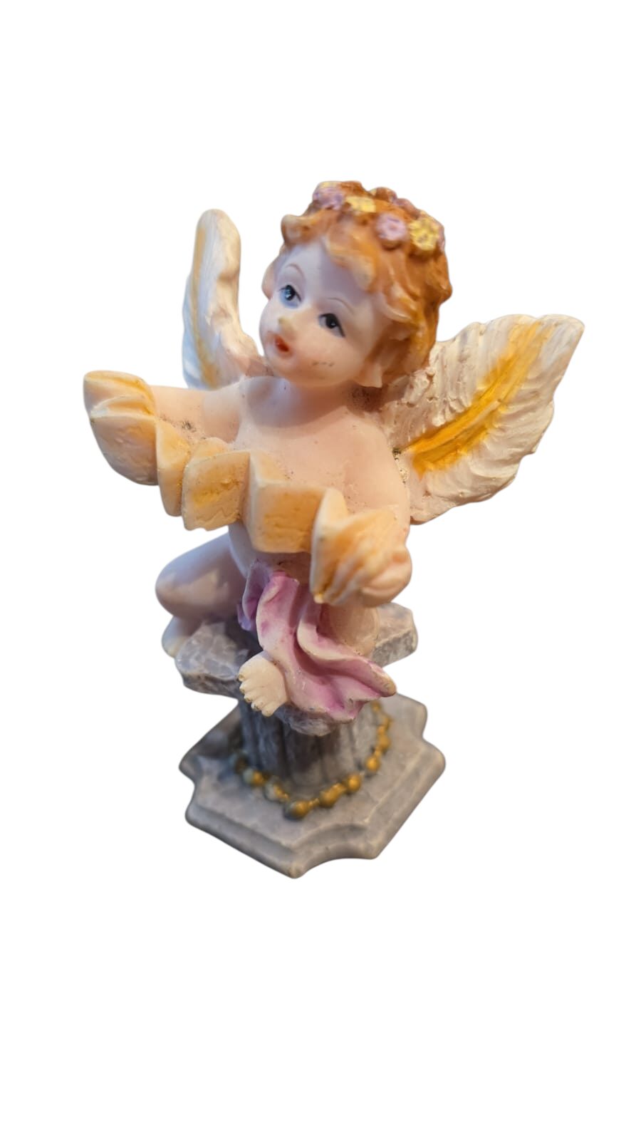 Anjo de resina