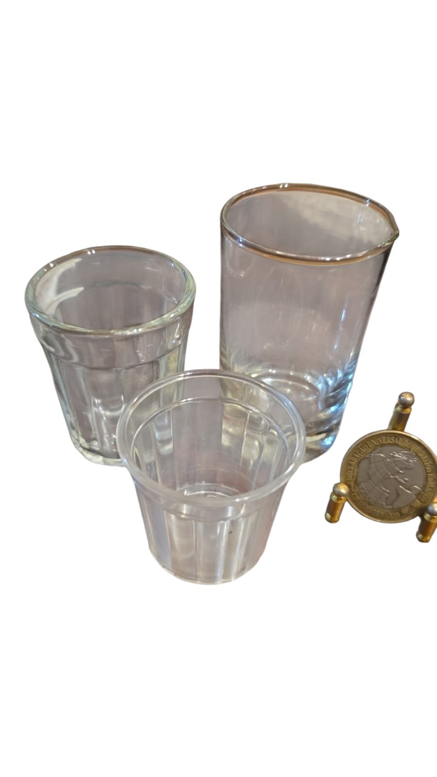 Trio de vidros