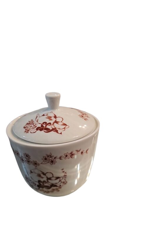 Bela açucareiro porcelana Germer, linda arte