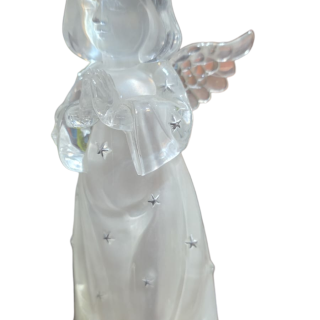Anjo de acrílico