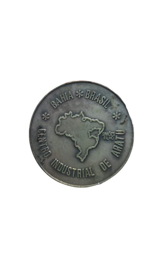 Antiga medalha centro industrial