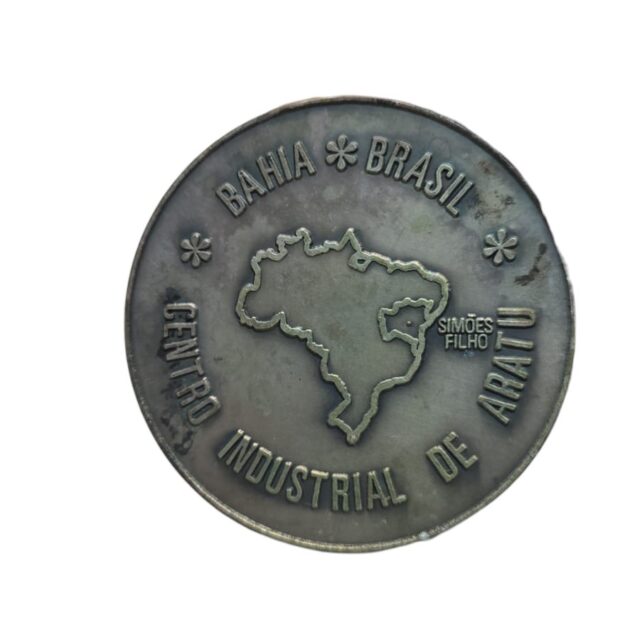Antiga medalha centro industrial
