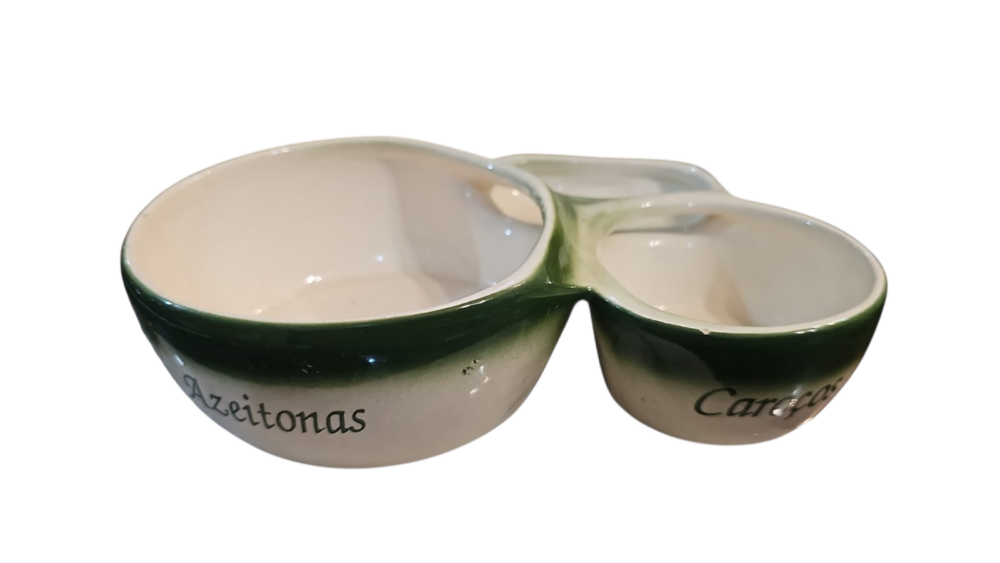 Petisqueira de louça para azeitonas