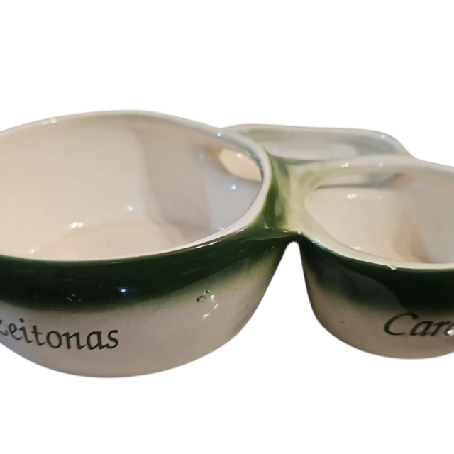 Petisqueira de louça para azeitonas