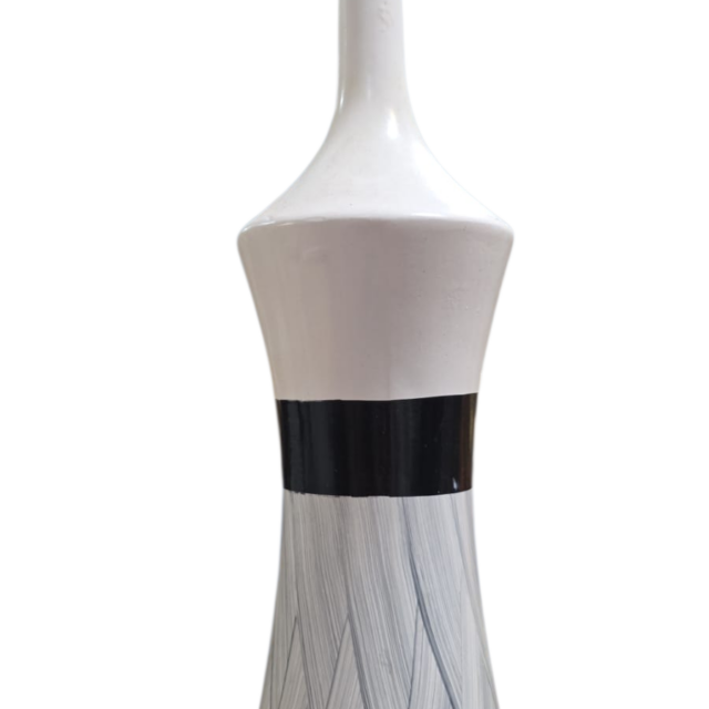 Elegante vaso de cerâmica