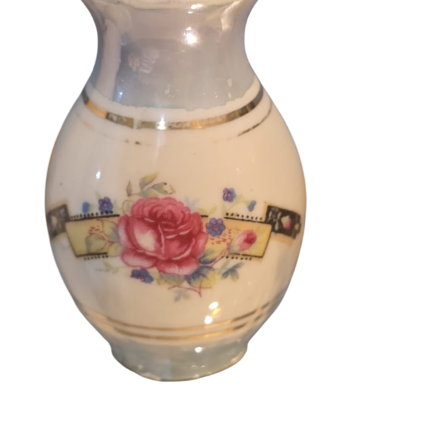 Antigo vaso de porcelana