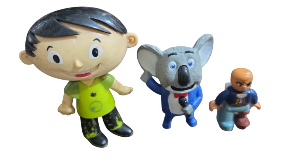 Trio de brinquedos