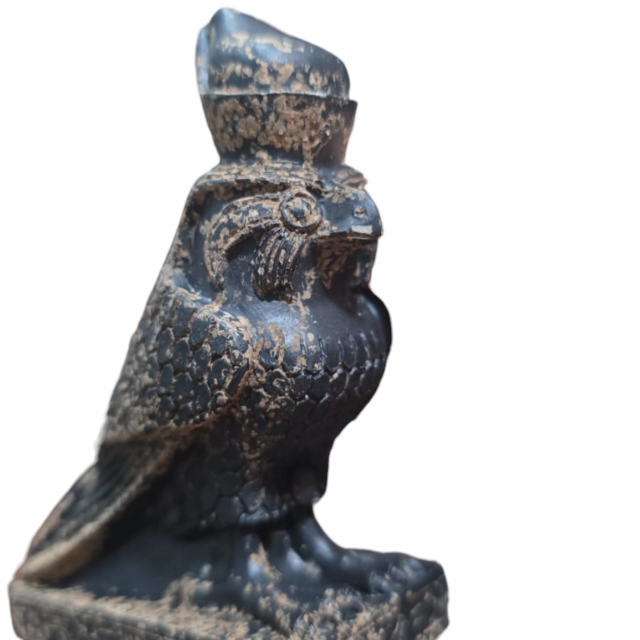 Escultura egípcia de resina, boa qualidade
