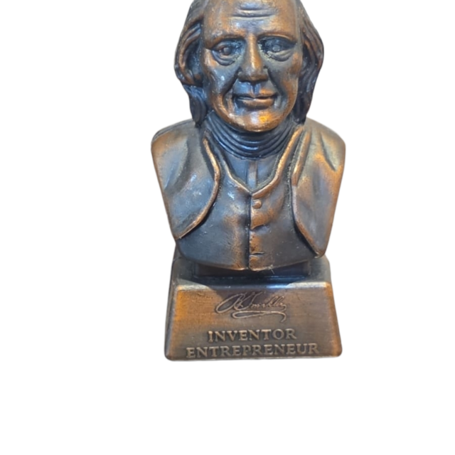 Afiador de lápis Benjamin Franklin