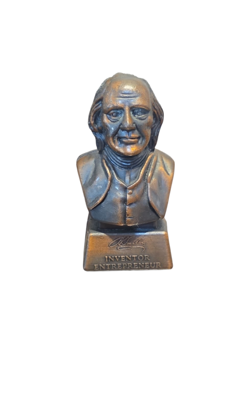 Afiador de lápis Benjamin Franklin