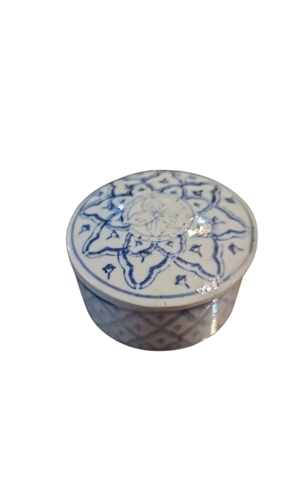 Antigo potiche de porcelana chinesa
