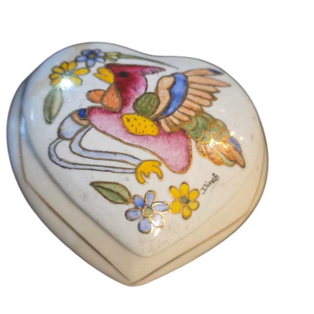 Potiche de porcelana, bela arte feita a mão