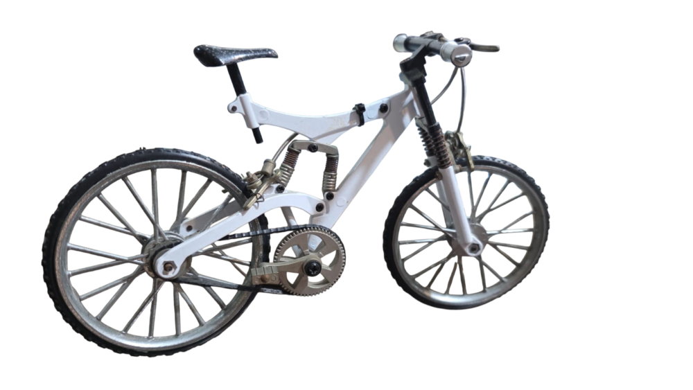 Bicicleta decorativa de metal, boa qualidade