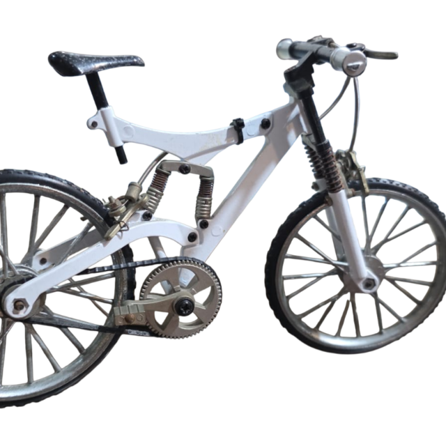 Bicicleta decorativa de metal, boa qualidade