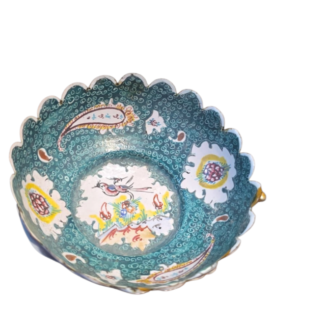 Antigo bowl em Ágata, belíssima arte