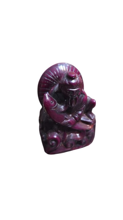 Escultura oriental resina e charão