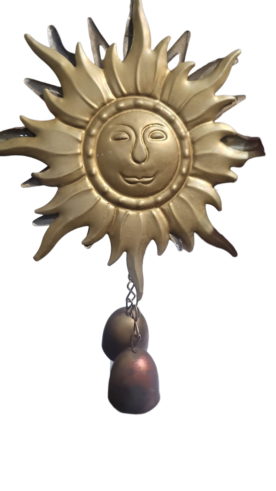 Decoração de metal com sinos