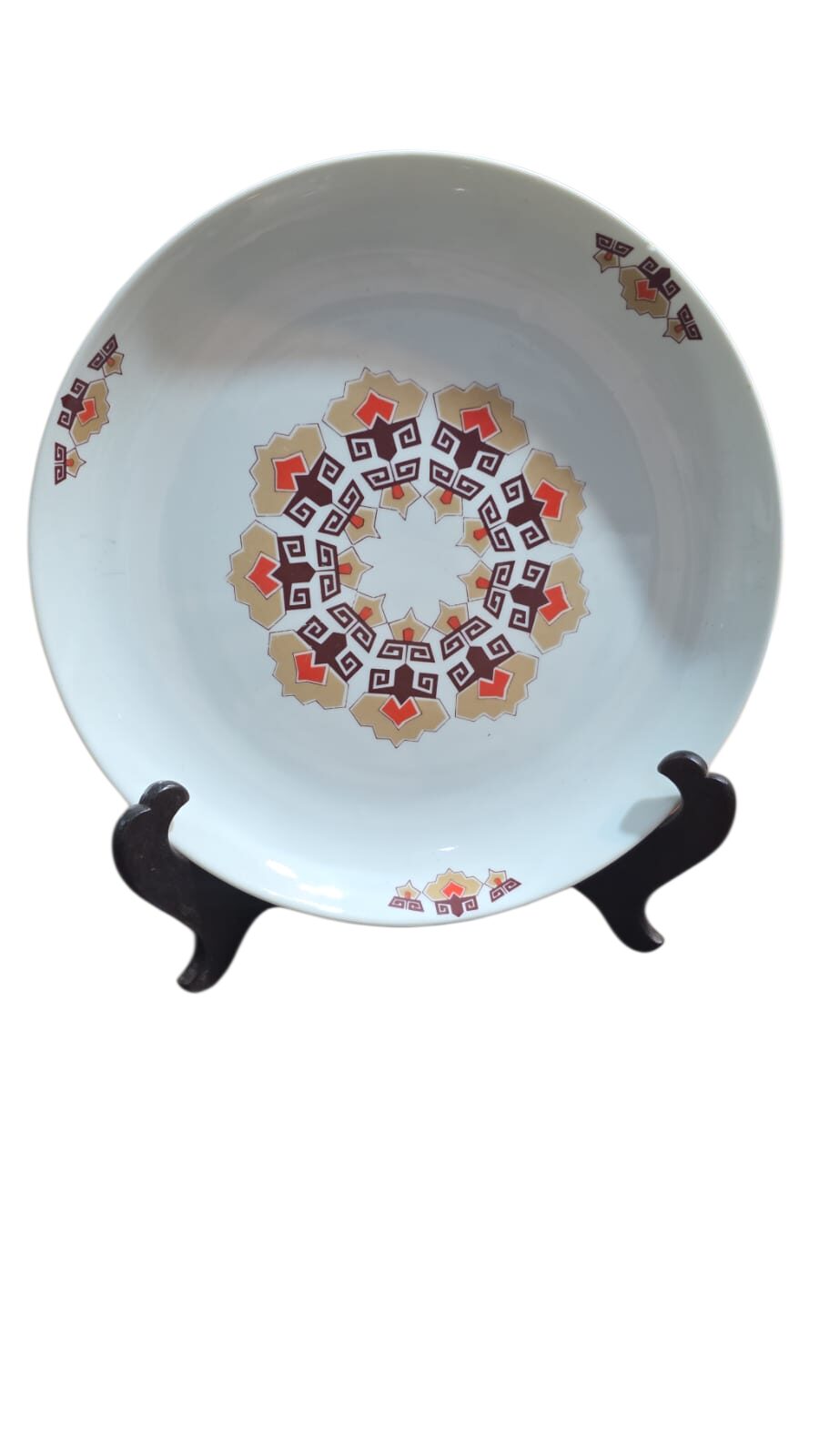 Antiga porcelana Schmidt, com belíssima arte