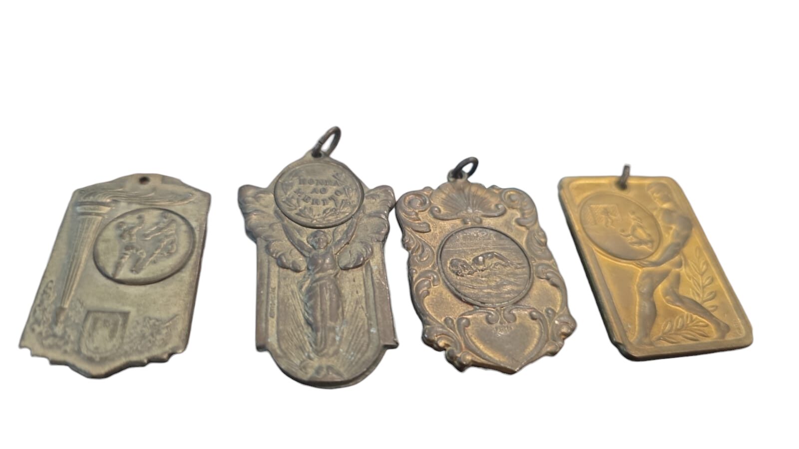 Lote de medalhas antigas