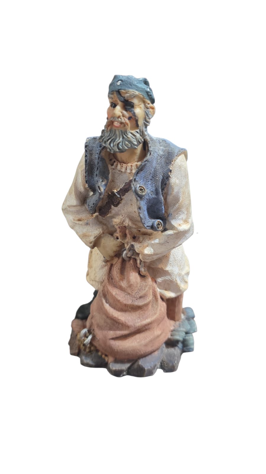 Escultura pirata de resina
