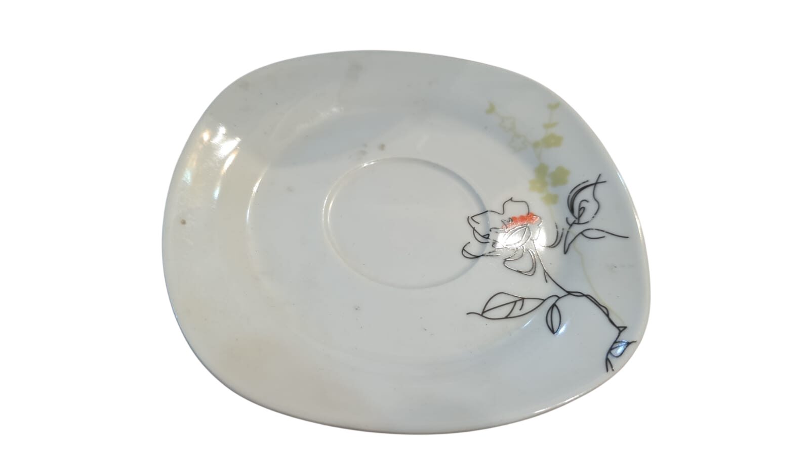 Pires de chá de porcelana