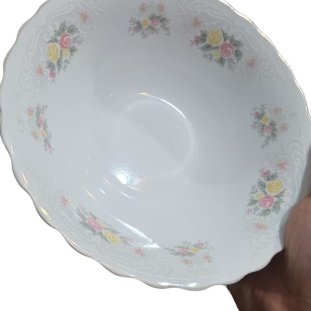 Tigelas de porcelana chinesa, motivos florais. (valor unitário)