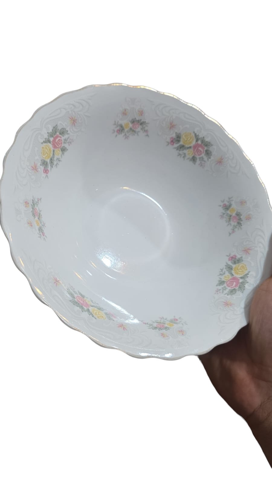 Tigelas de porcelana chinesa, motivos florais. (valor unitário)