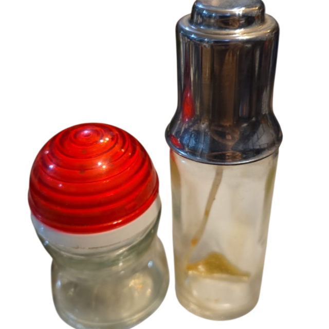 Saleiro e galheteiro spray
