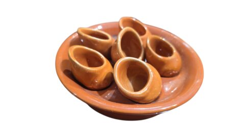 Antigo artefato de cerâmica