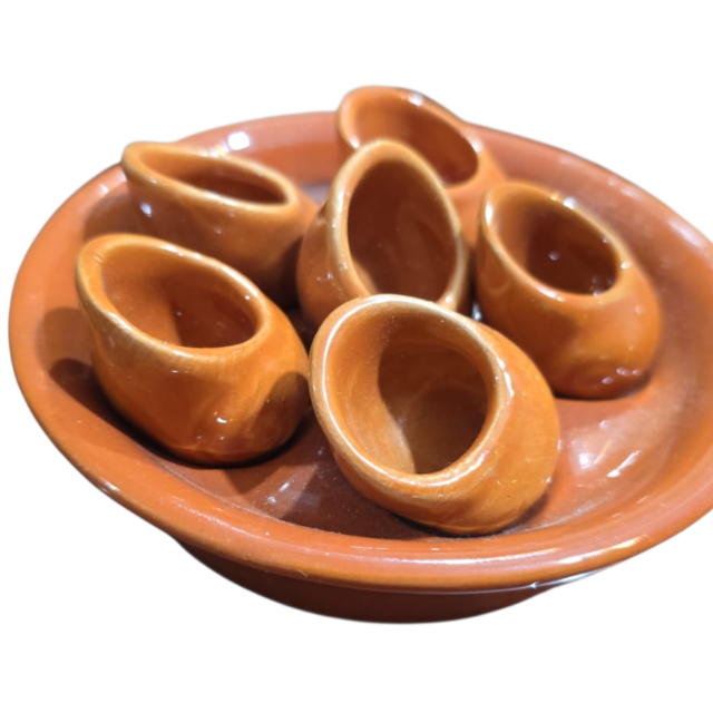 Antigo artefato de cerâmica