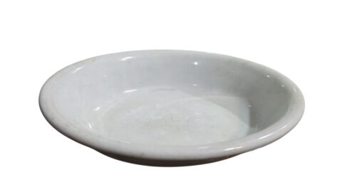 Antiga travessa funda e grossa de porcelana Barão do Rio Branco