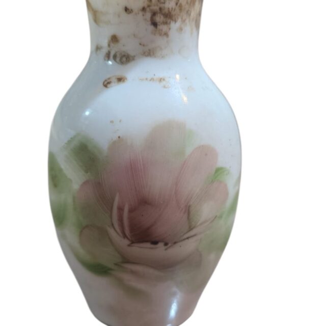 Vaso de porcelana pintado a mão