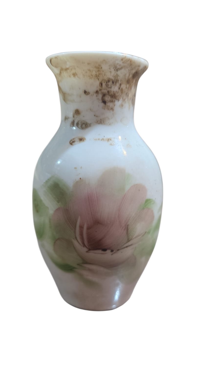 Vaso de porcelana pintado a mão