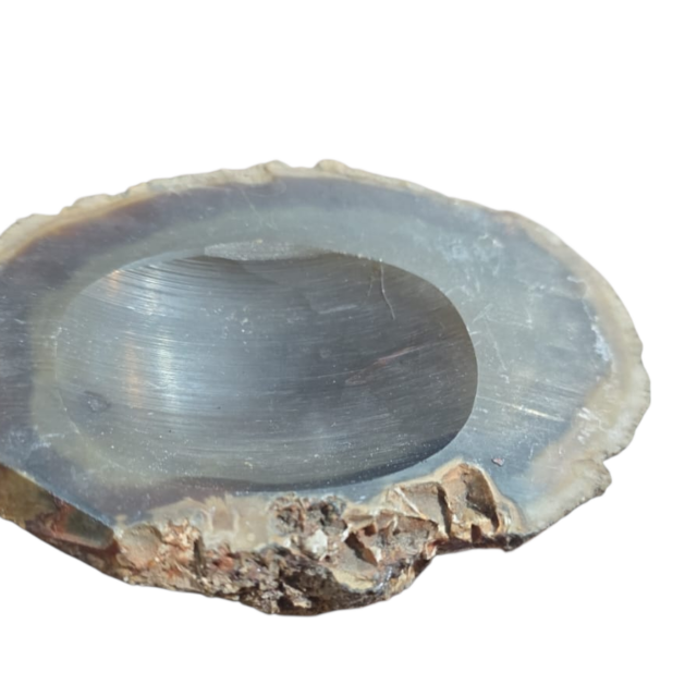 Saboneteira de pedra rústica