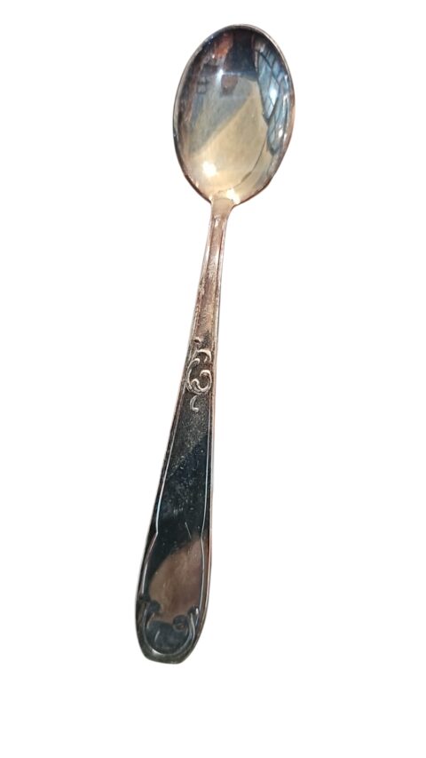 Colher espessurada a prata