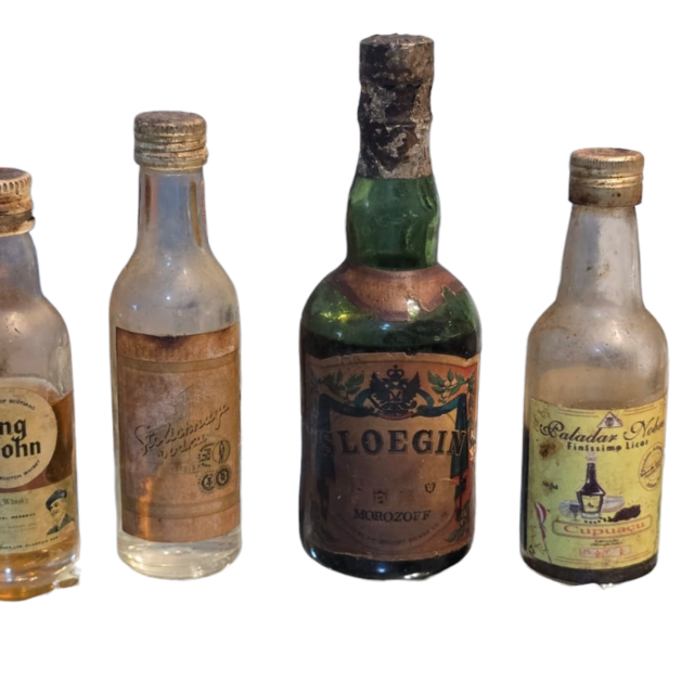 Lote de garrafinhas antigas